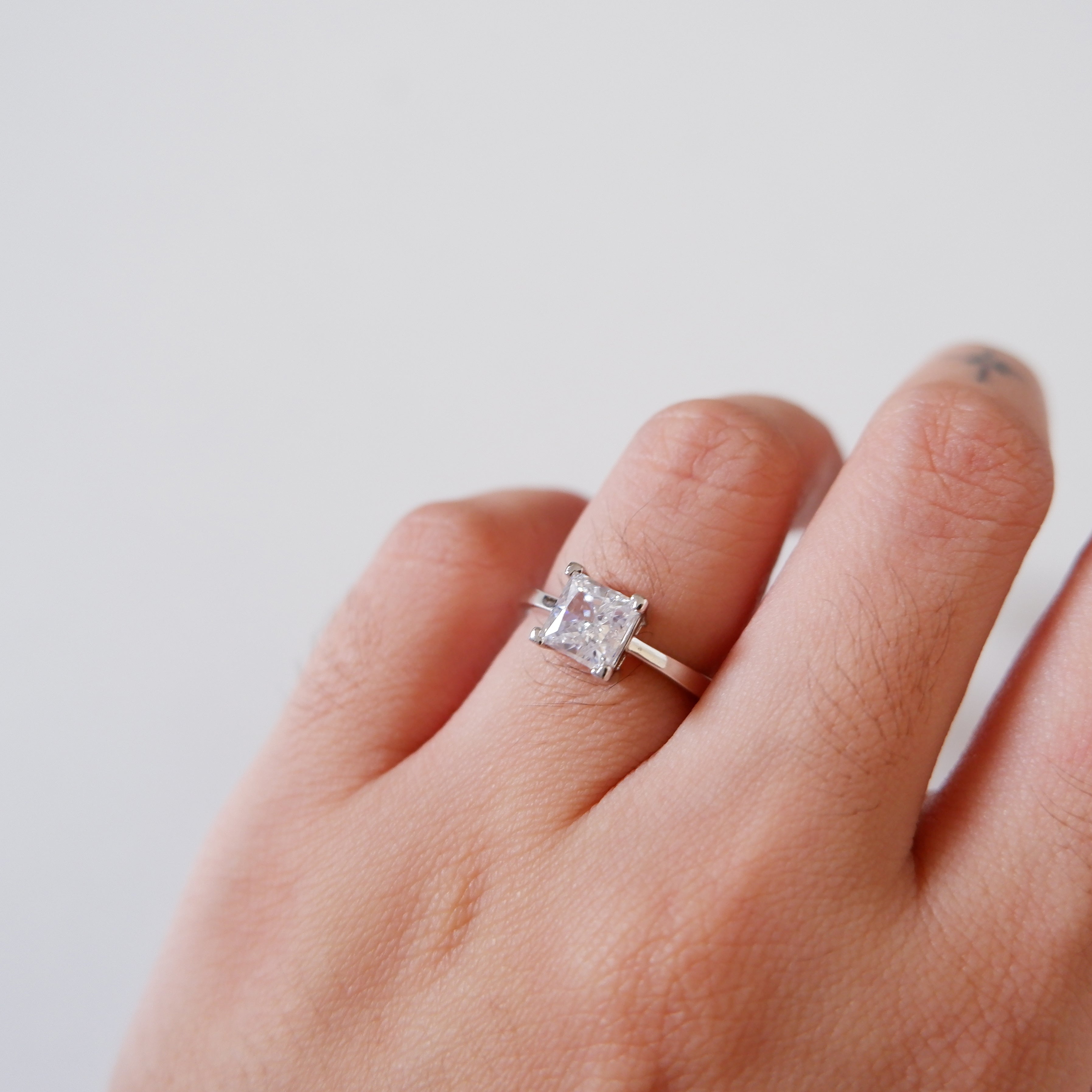 The Belle Moissanite Ring