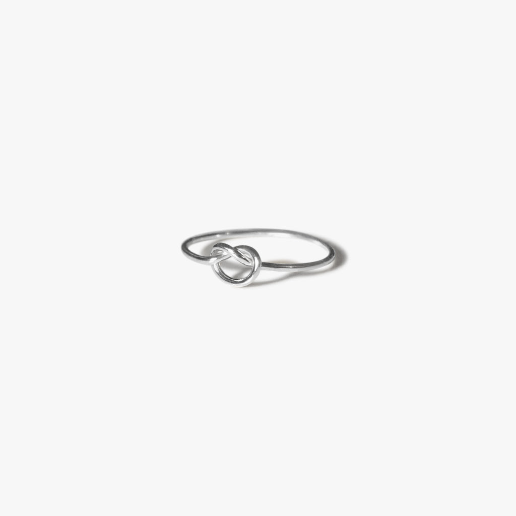 The All New Knot Ring in Silver & Gold Vermeil
