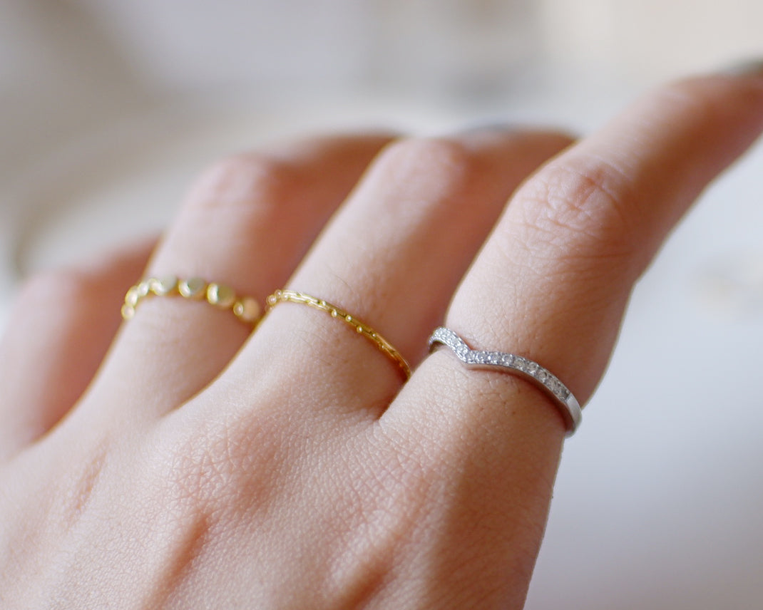 The Ava Moissanite Ring