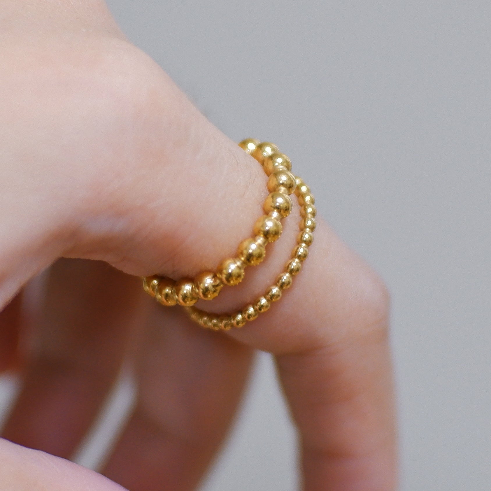 The Beaded Statement Ring