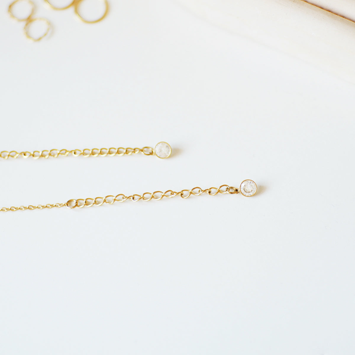 The Subtle Ball Solitaire Necklace