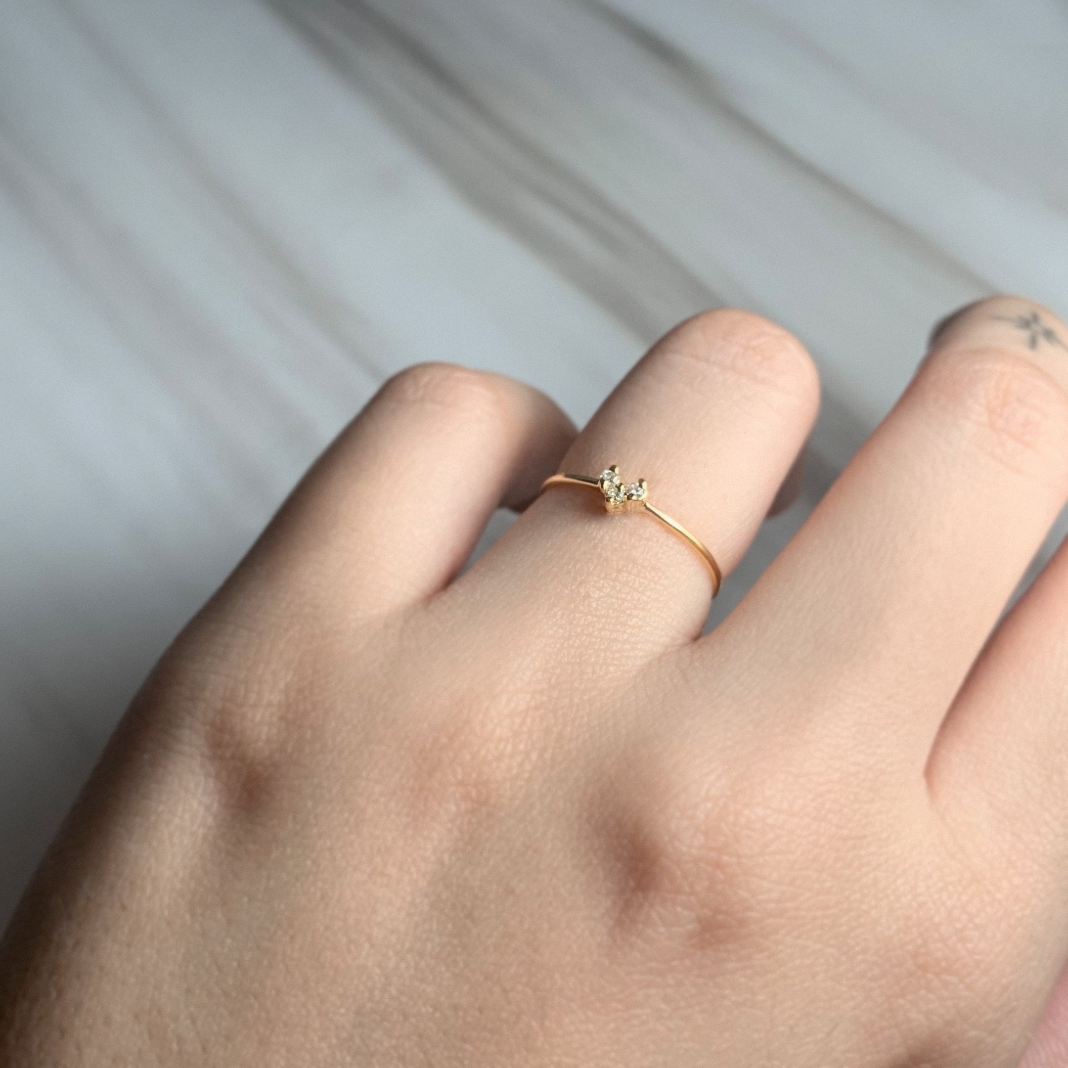 The Tiny Heart Ring