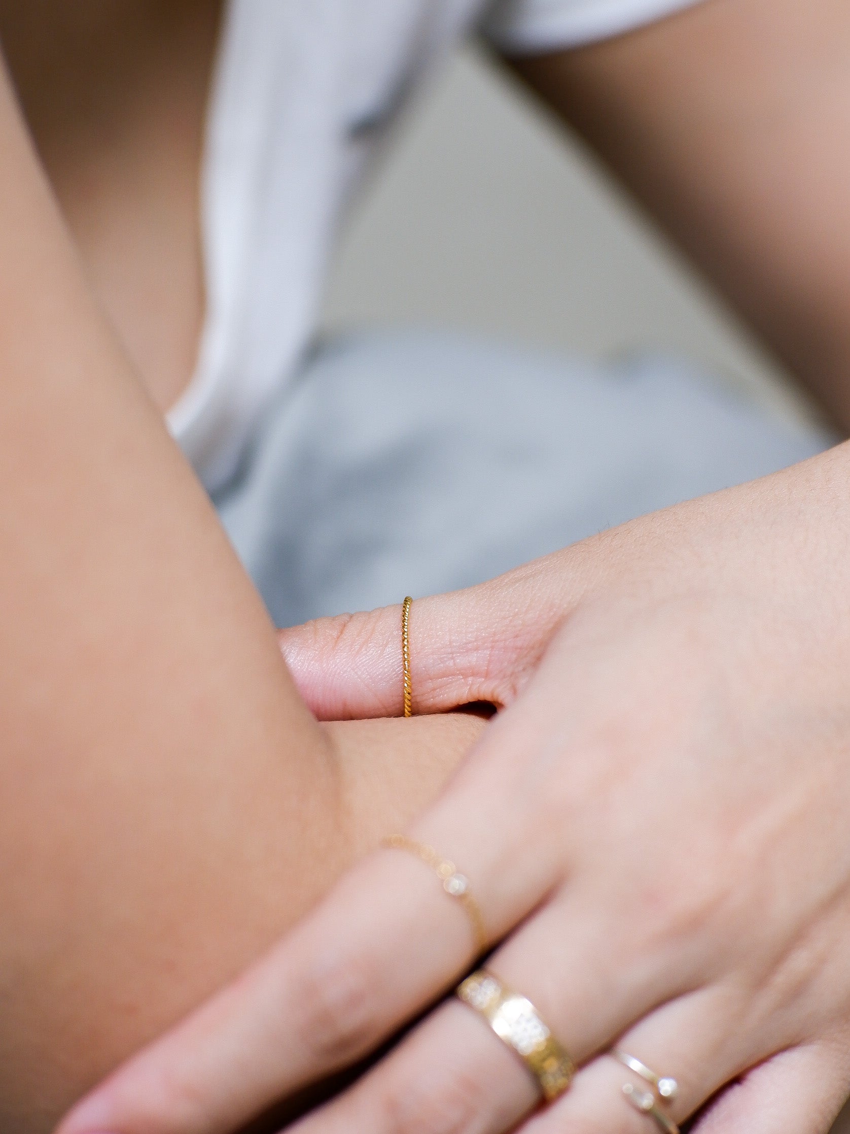 The Petite Brenna in Solid Gold