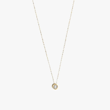 The Classic Diamond Necklace in Solid Gold