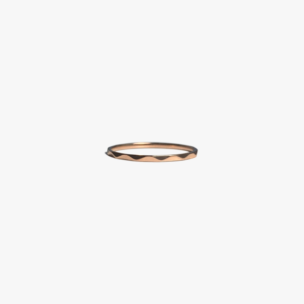 Final Sale - The All New Skinny Textured Ring
