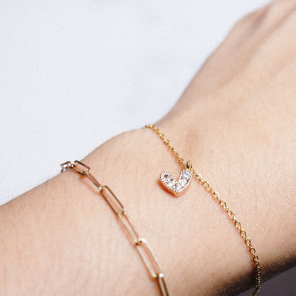 The Sweet Heart Bracelet and Anklet