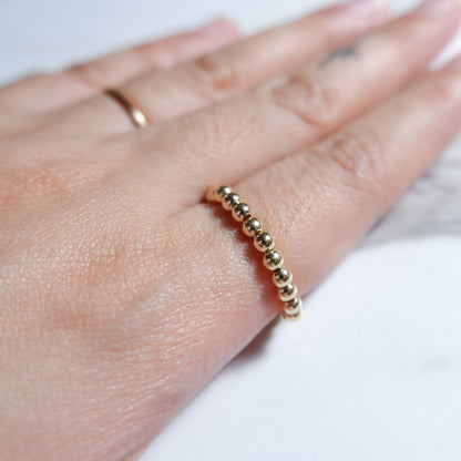 The Golden Ball Soft Chain Ring