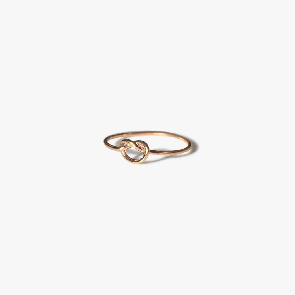 The All New Knot Ring in Solid Gold