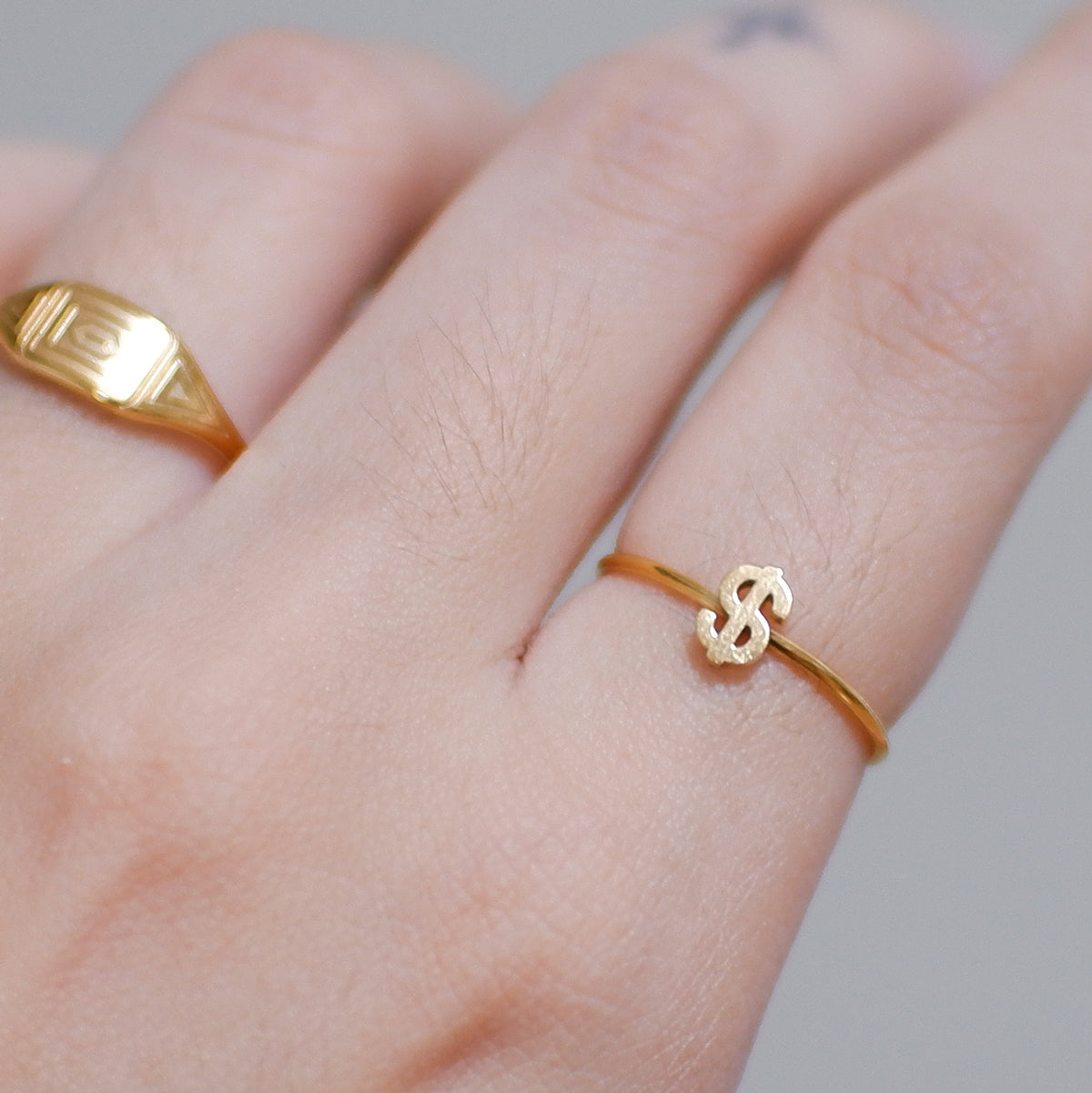 The Baddie Dollar Ring