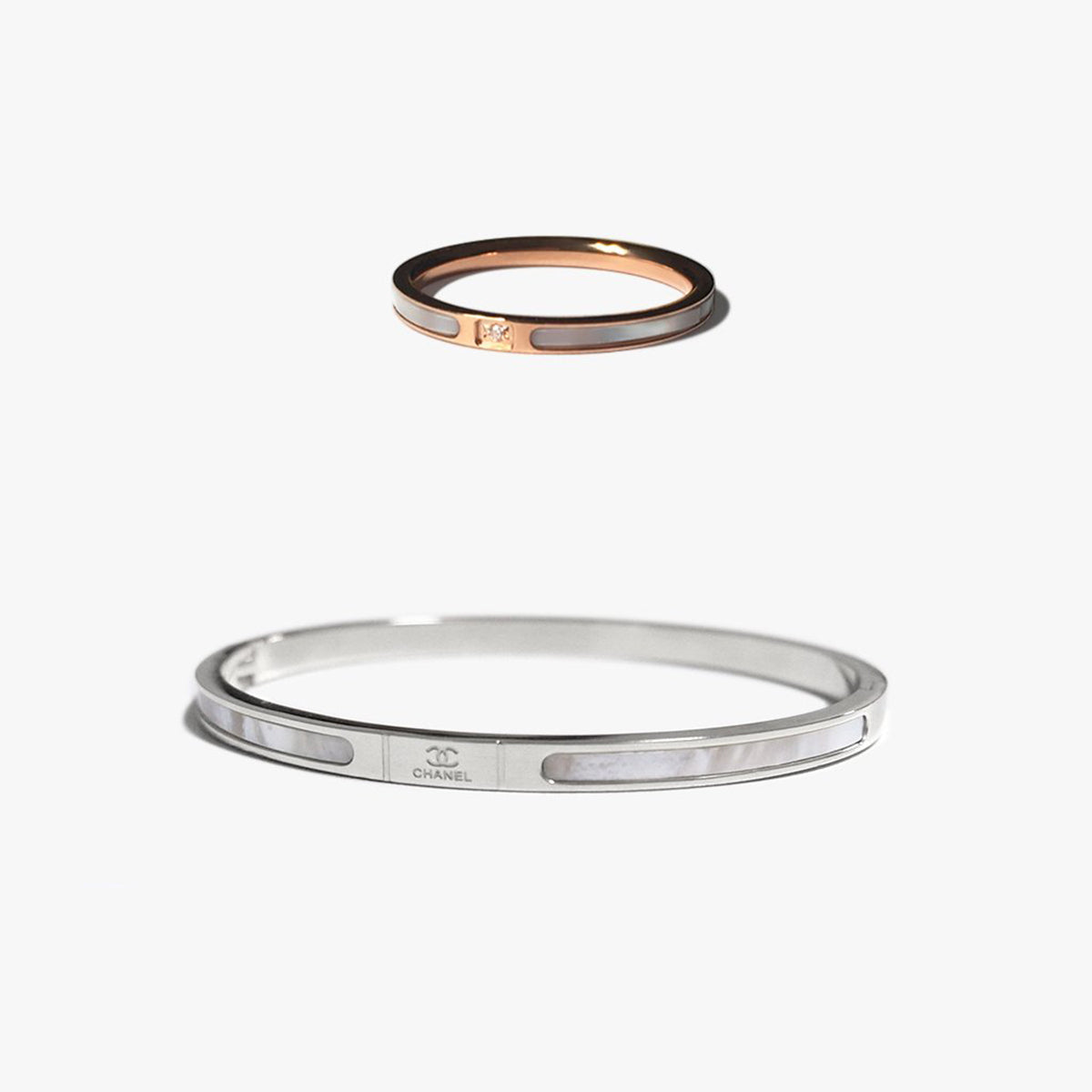 The Pearl Ring and Bangle Bundle