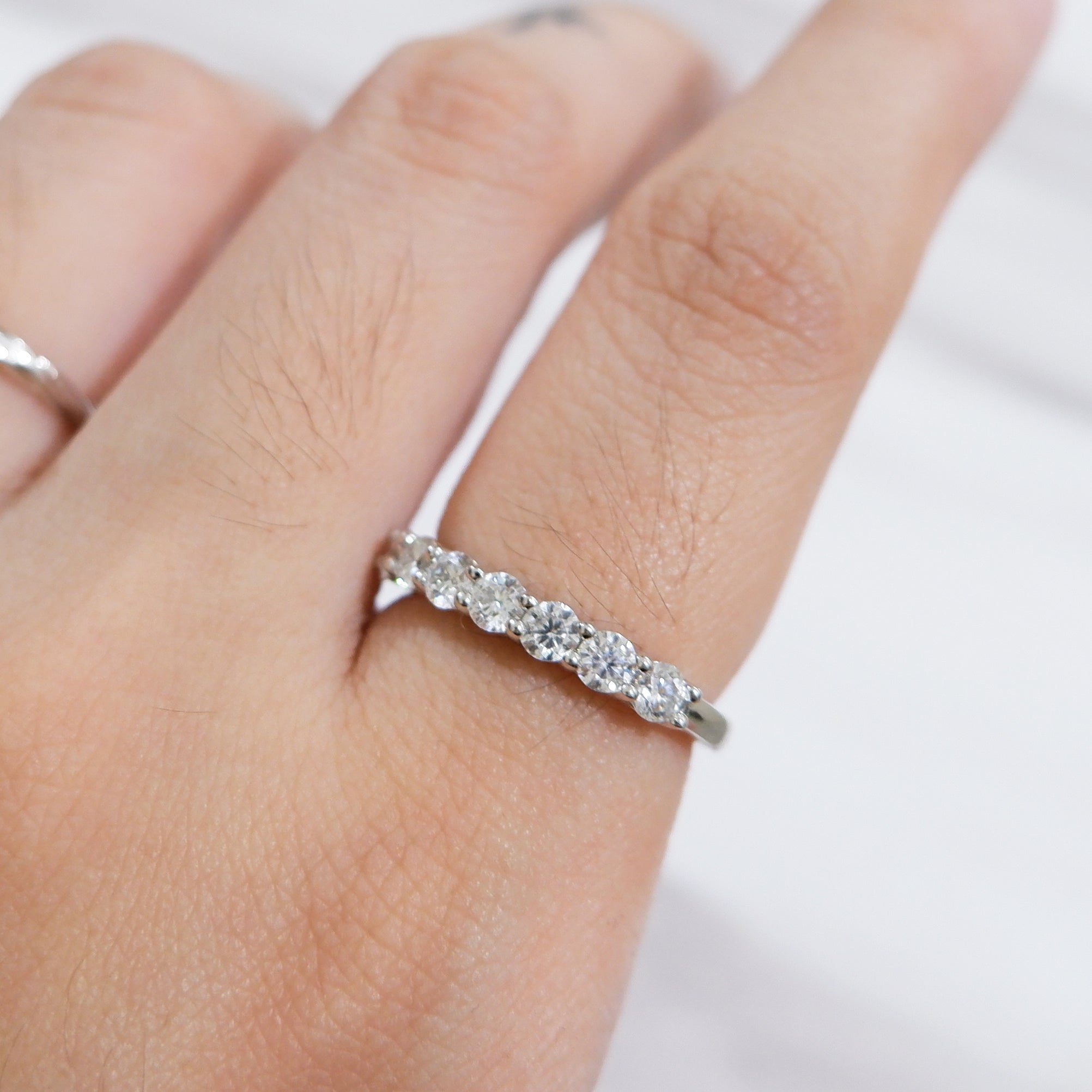 The Estelle Moissanite Ring
