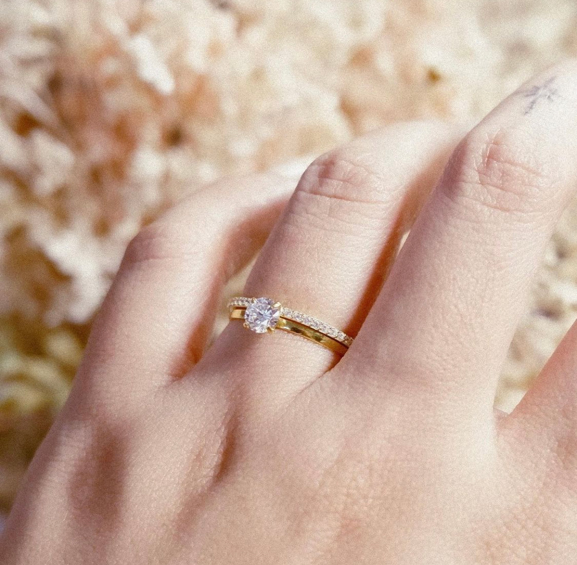 The Color Play Slim Eternity Band in Solid Gold (Limited)