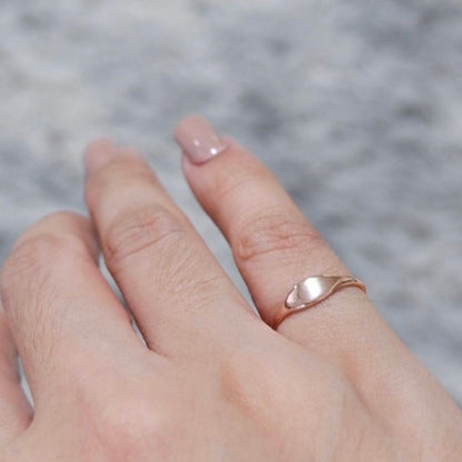 The Uncommon Signet Ring in Solid Gold