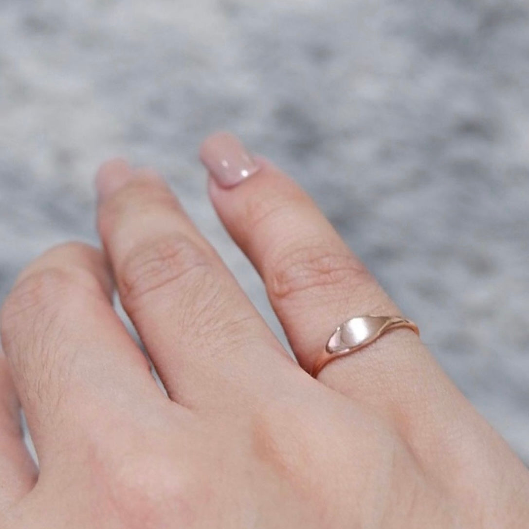 The Uncommon Signet Ring in Solid Gold