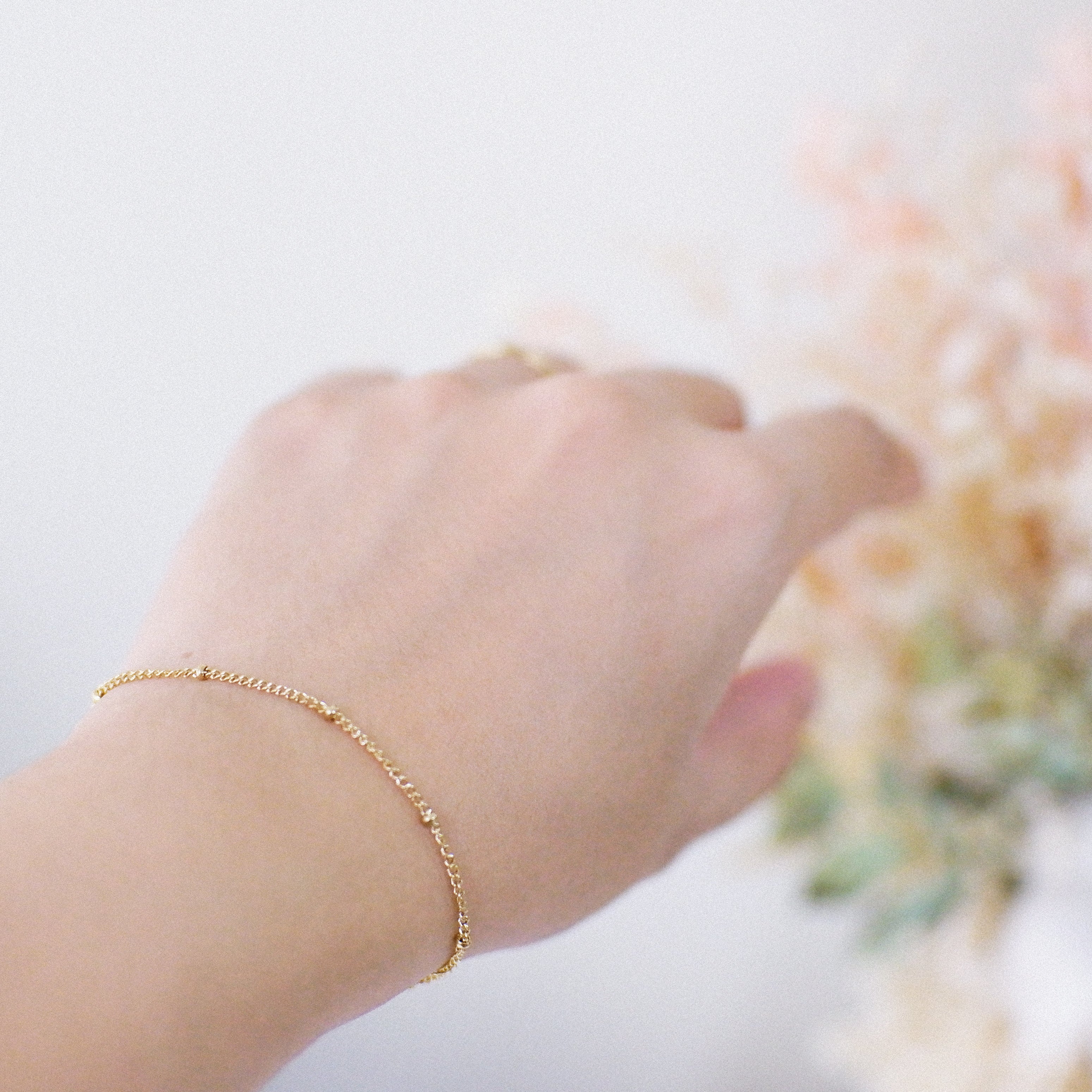 The Subtle Ball Bracelet and Anklet