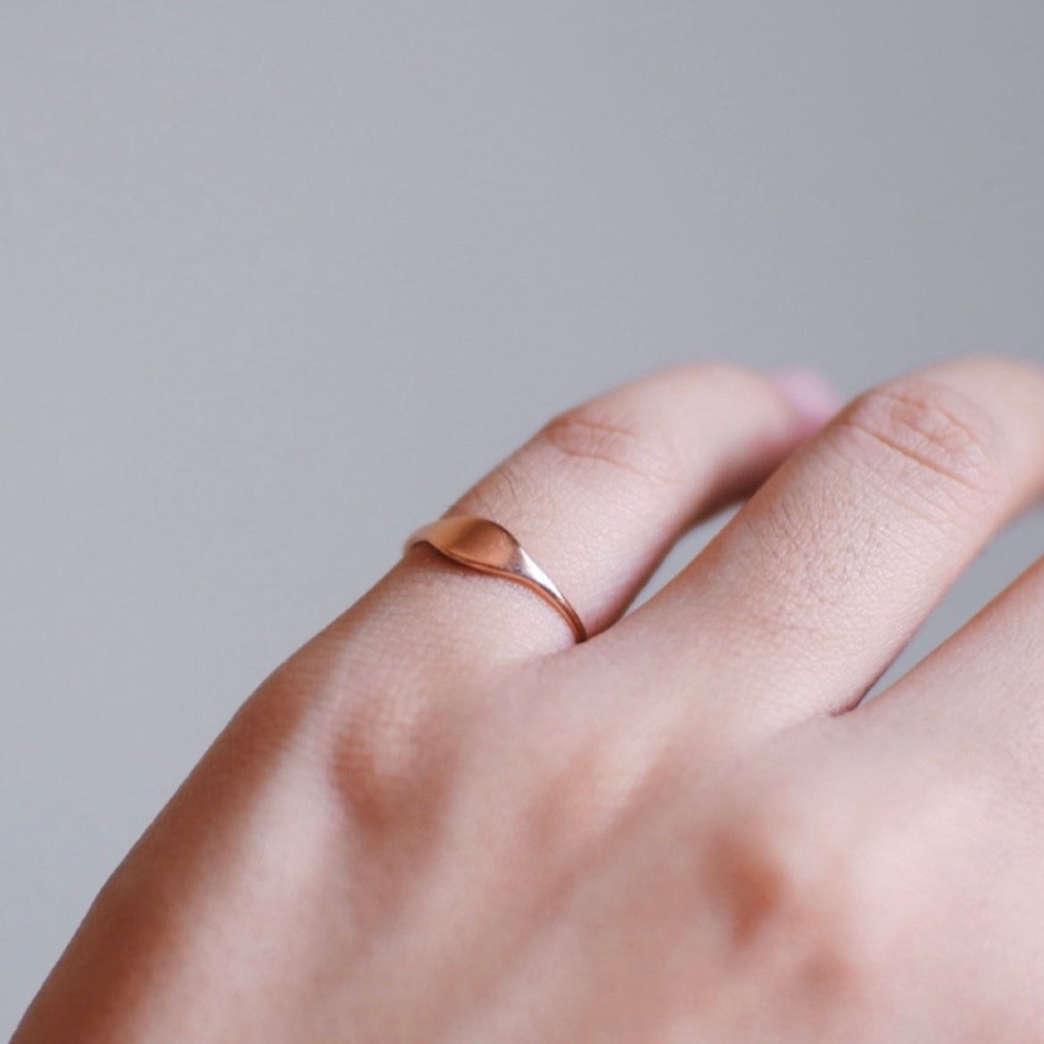 The Uncommon Signet Ring in Solid Gold