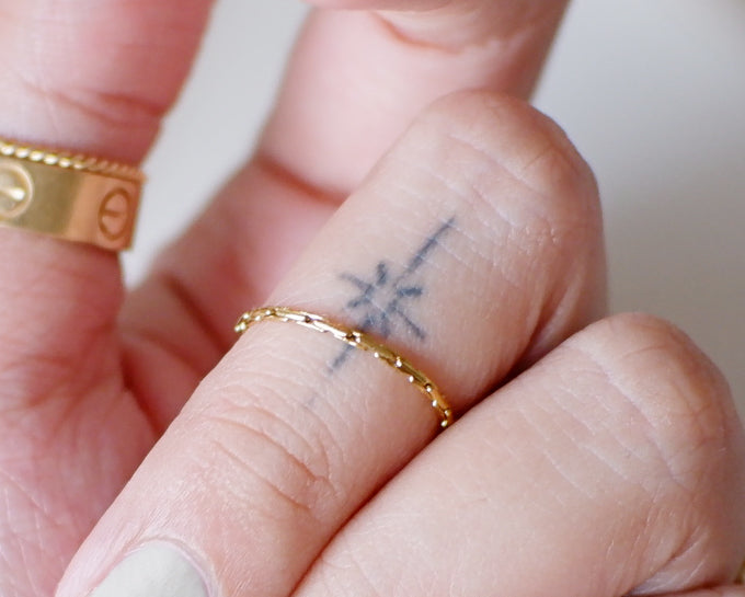 The Flat Link Chain Ring