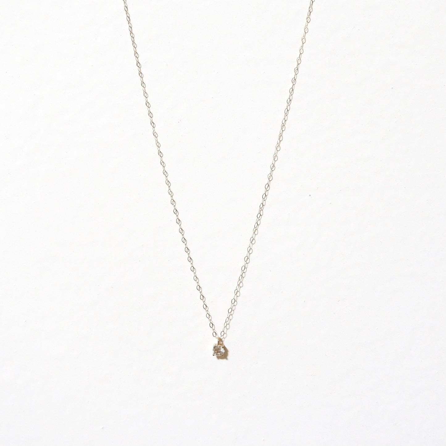 The Fine Diamond Necklace in Solid Gold