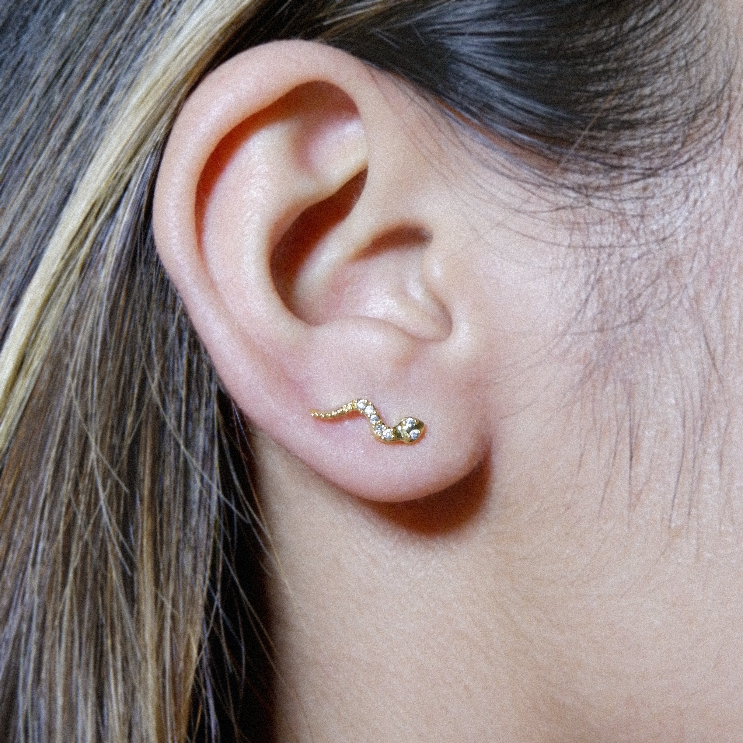 The Ophidian Screw Back Studs