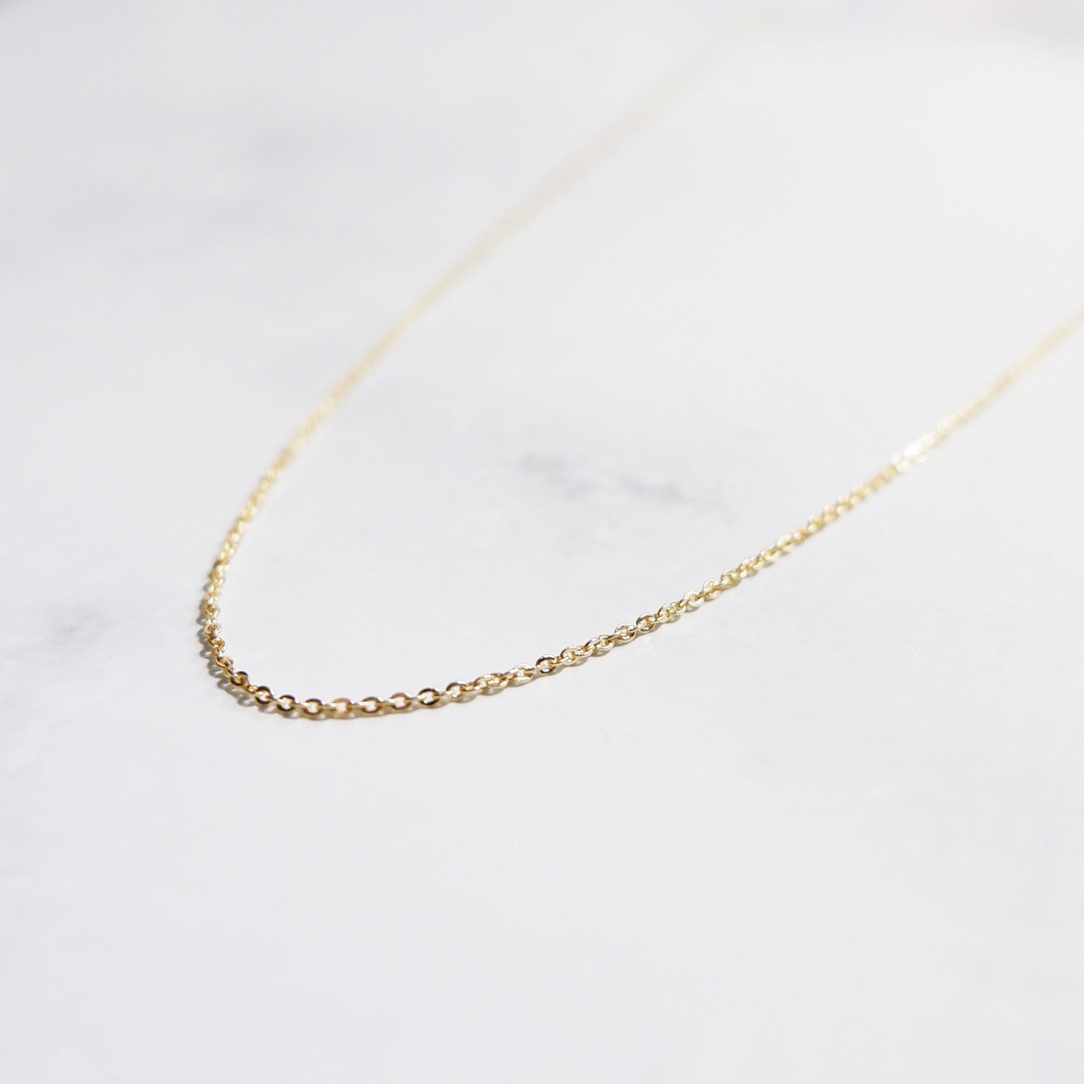 The Essential Necklace in Solid Gold