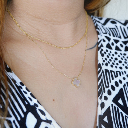 The Petite Ida Necklace in Solid Gold