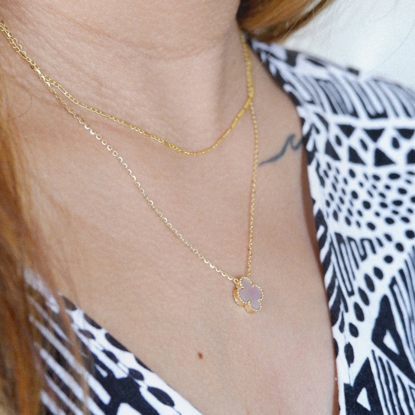 The Petite Ida Necklace in Solid Gold