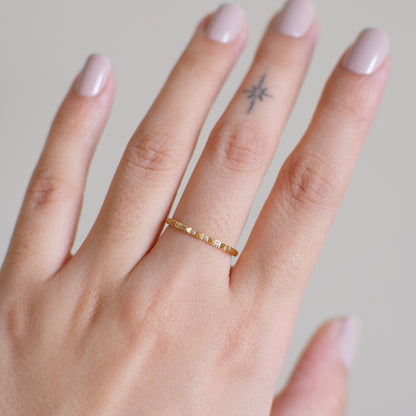 The Pave Edgy Ring