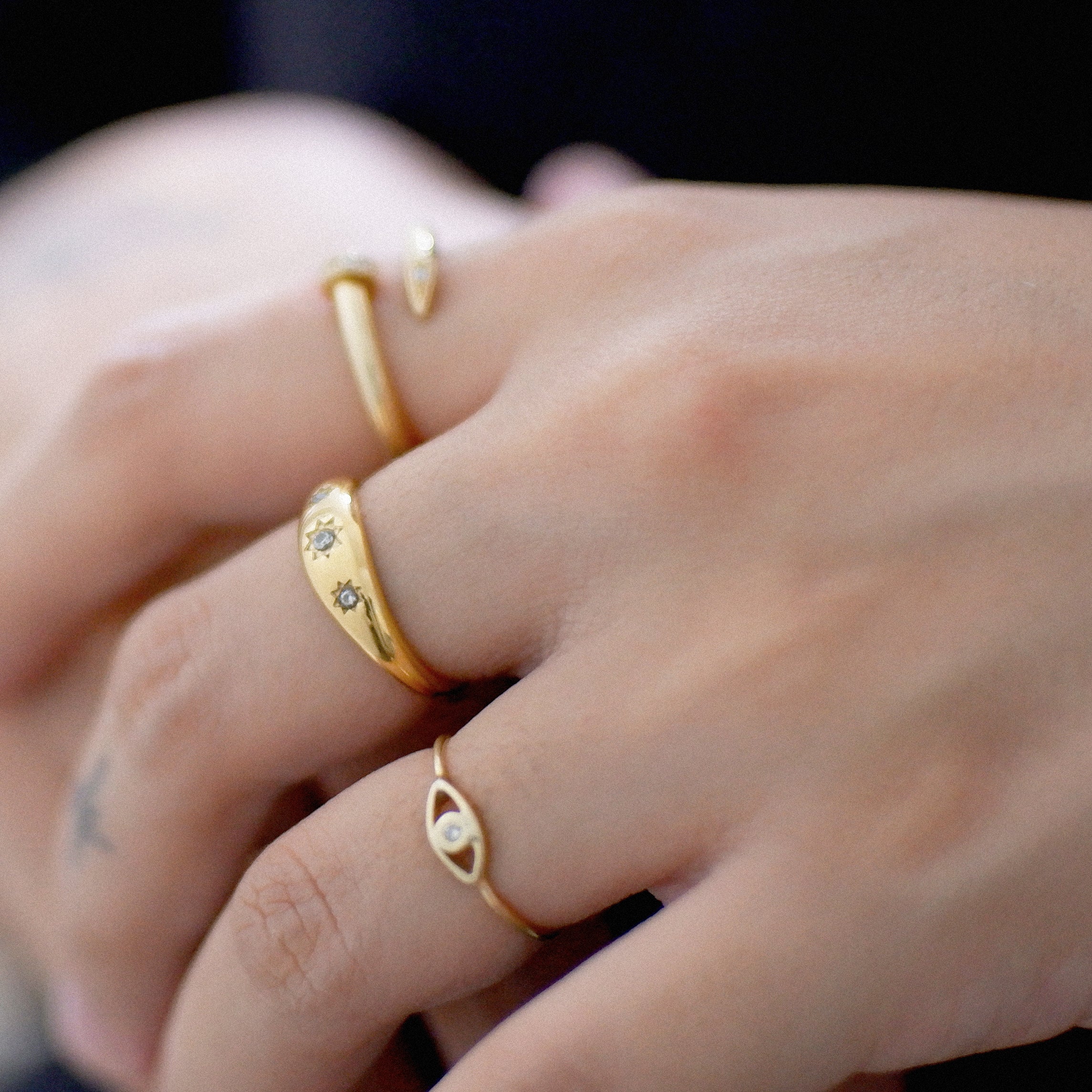 The Stellar Cluster Ring