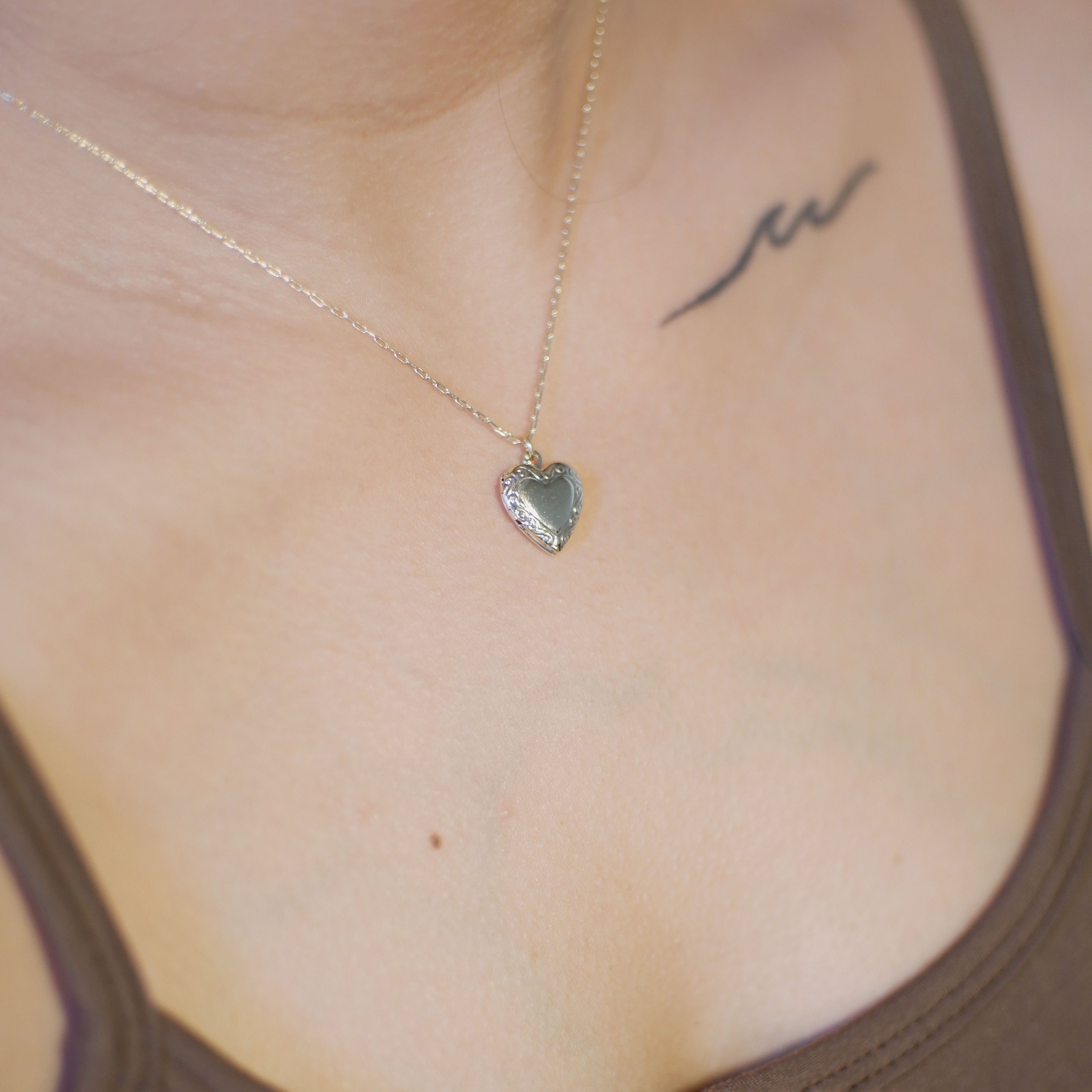 Remember Me Heart Locket Necklace