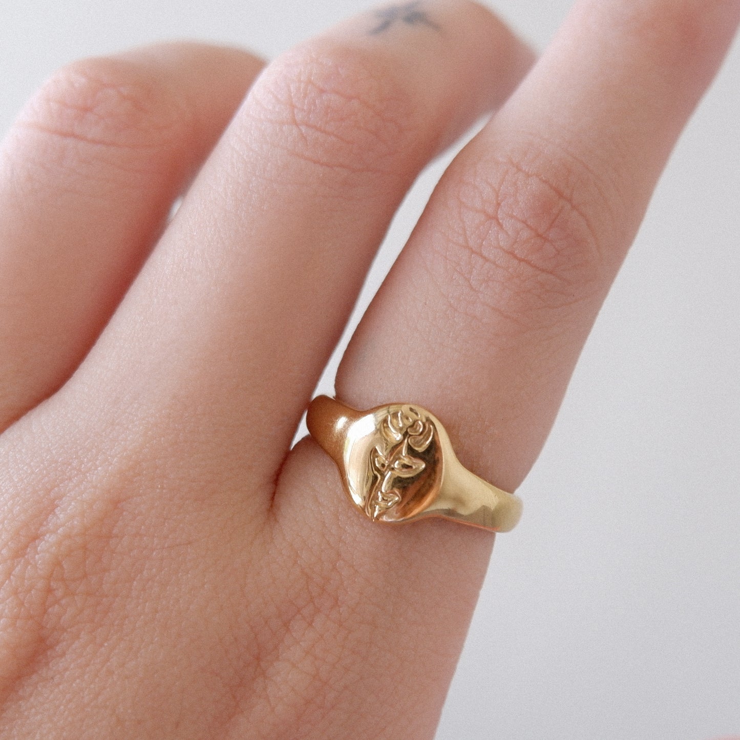 The Rose Signet Ring