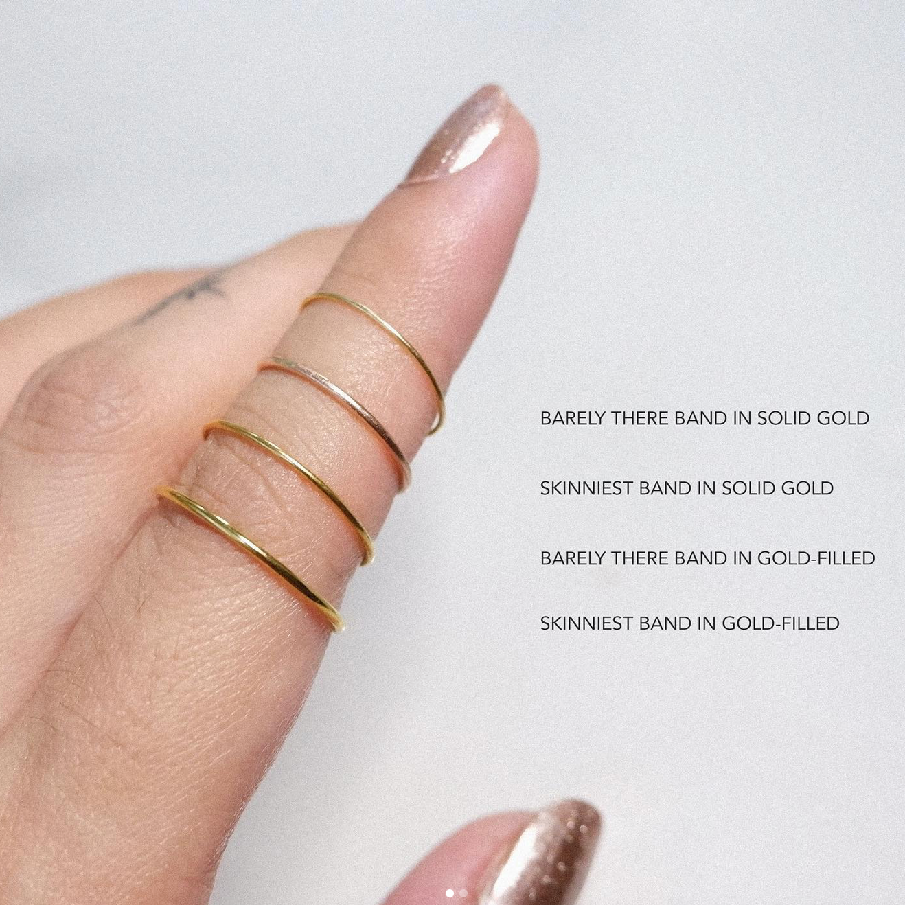 The Skinniest Band in Solid Gold