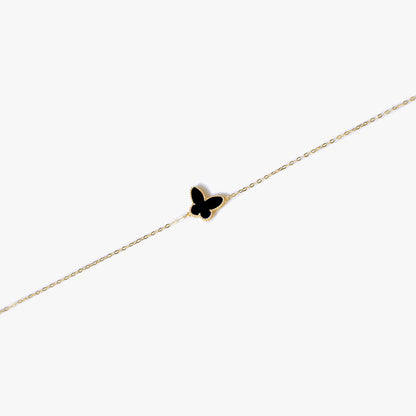 The Butterfly Bracelet in Solid Gold