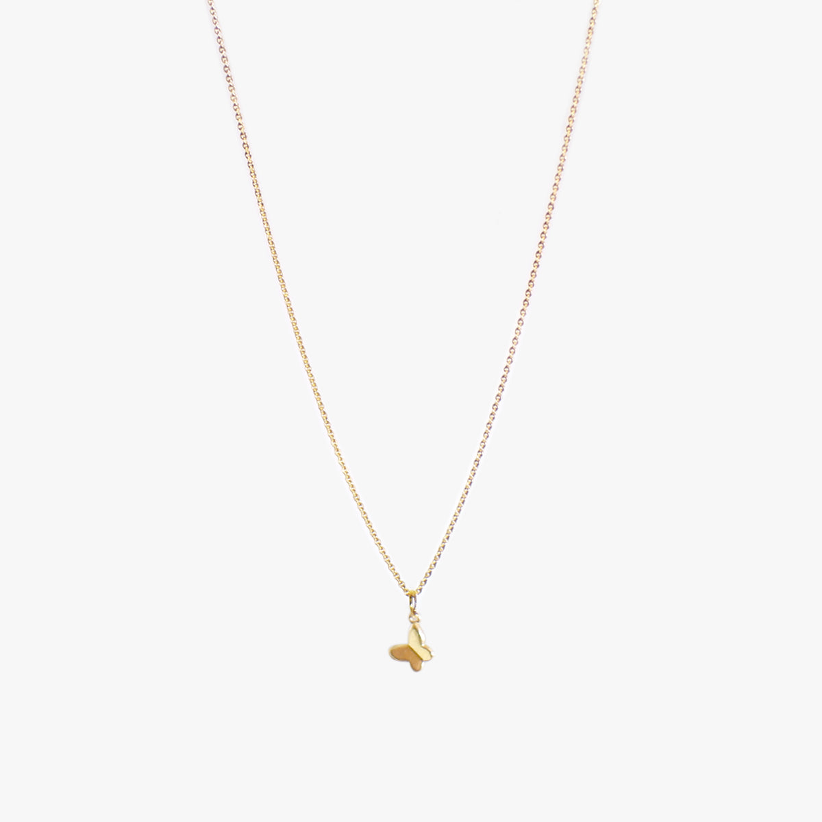 The Sweet Butterfly Charm in Solid Gold