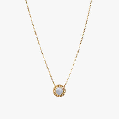 The Designer Centered Necklace in Solid Gold