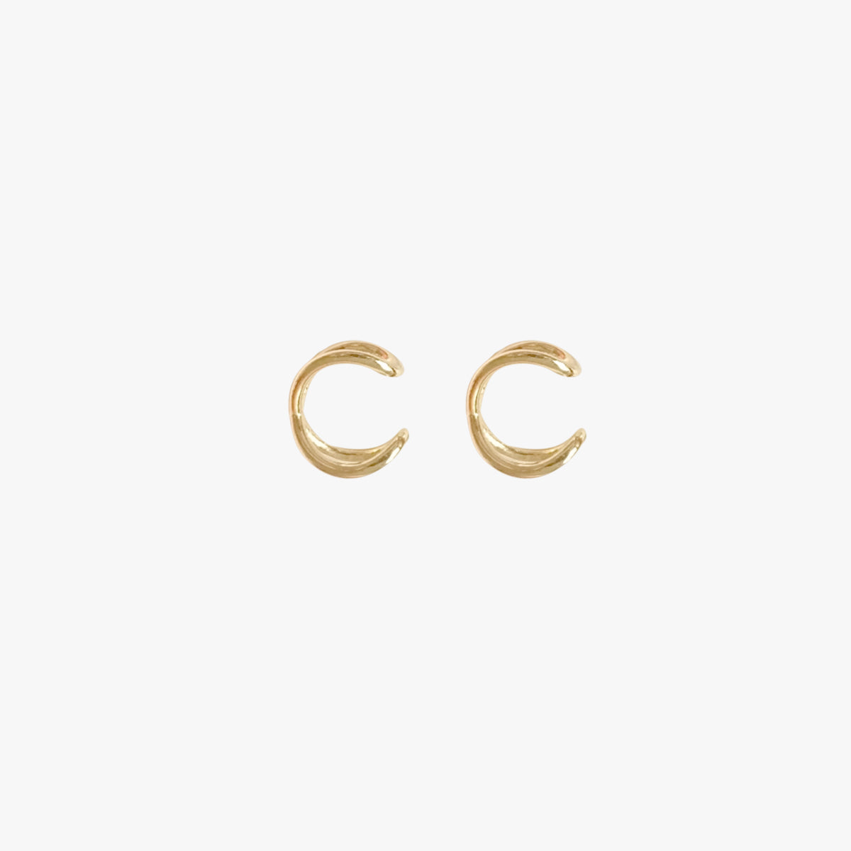 The Crissa Ear Cuff in Solid Gold