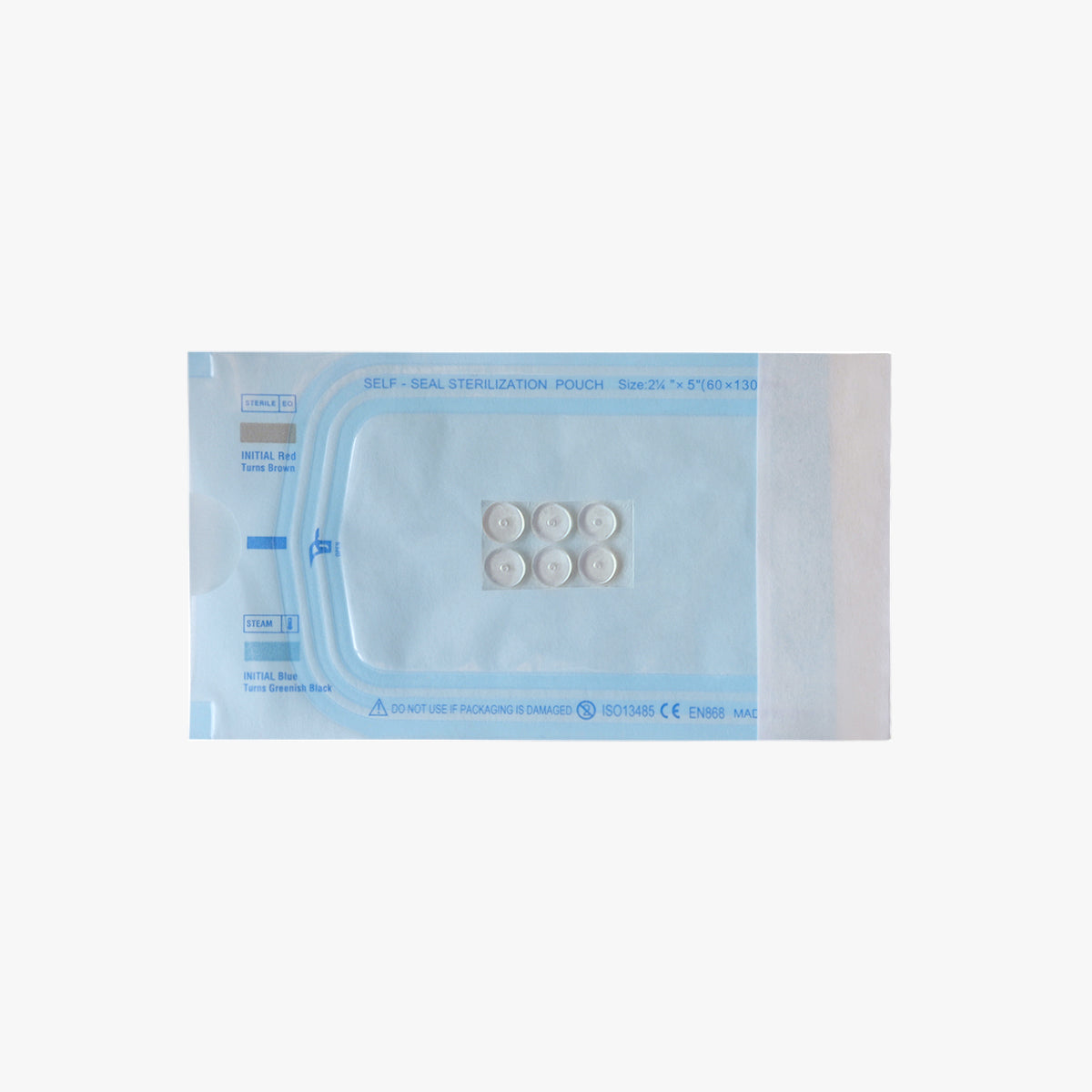 Sterilized No-Pull Piercing Discs