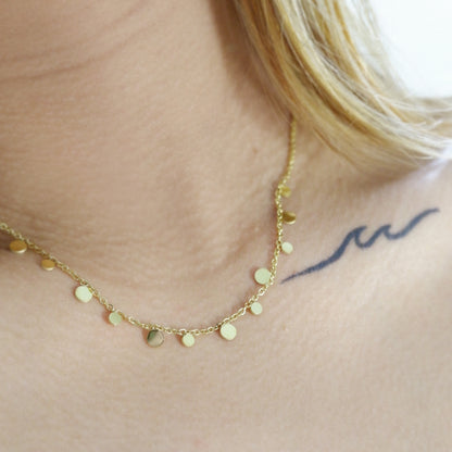 The Disc Station Necklace