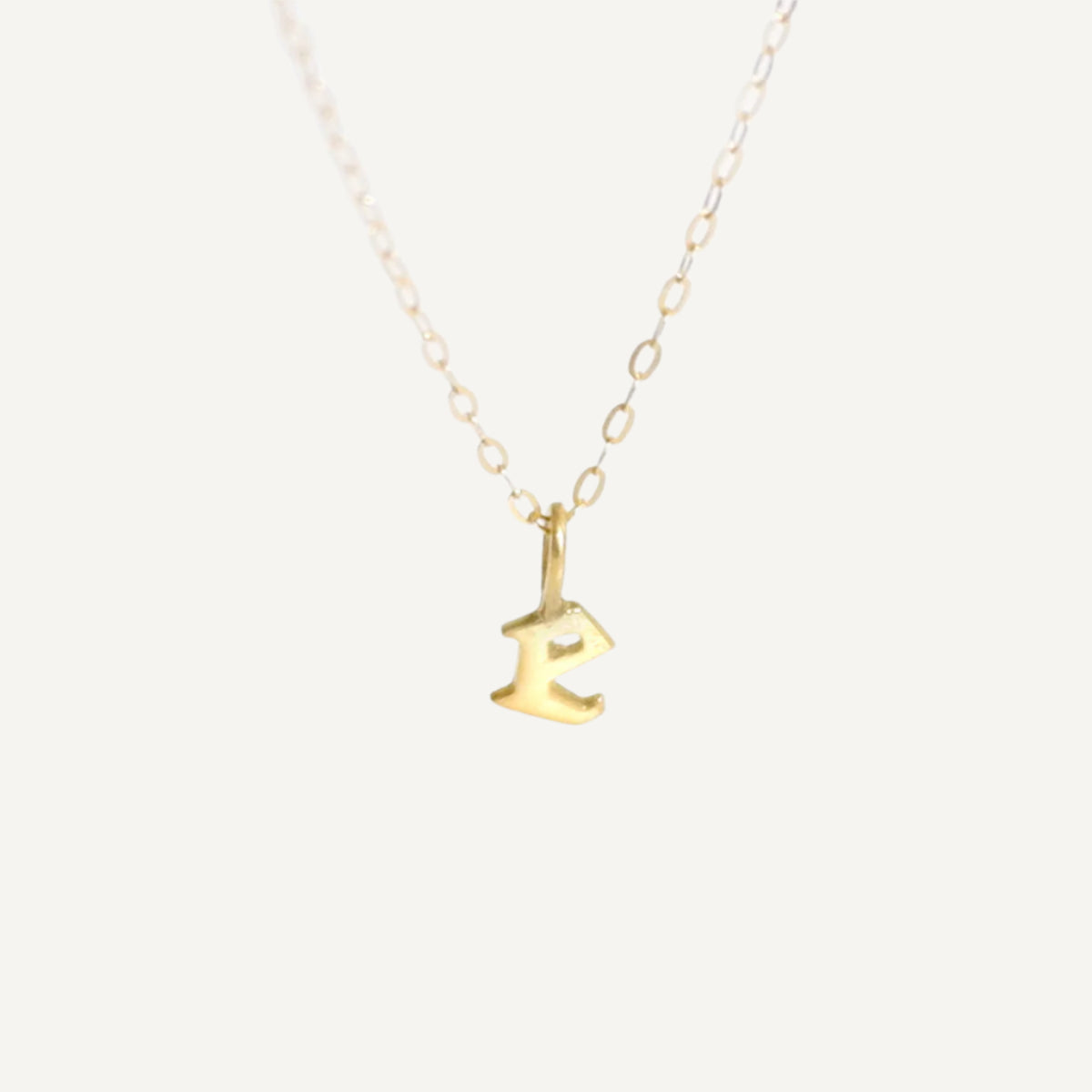 The Tiny Initial Pendant