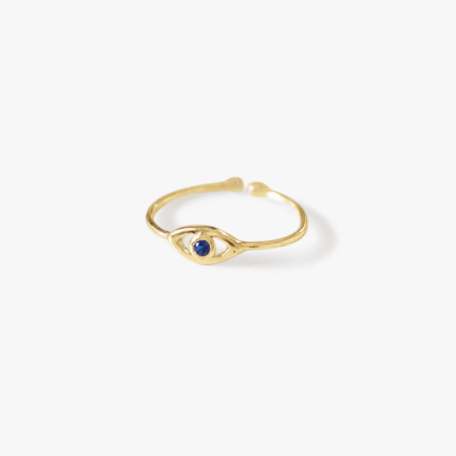 The Any-size Evil Eye Pinky Ring