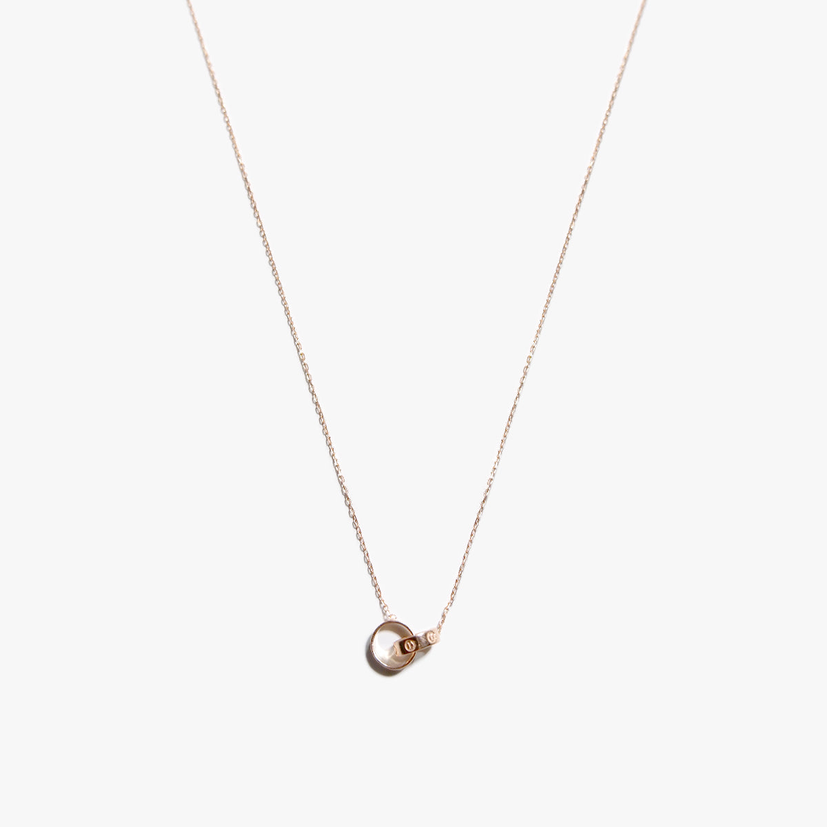 The Love Lightweight Necklace in Solid Gold