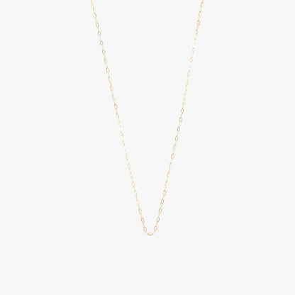 The Mini Filly Necklace in Solid Gold