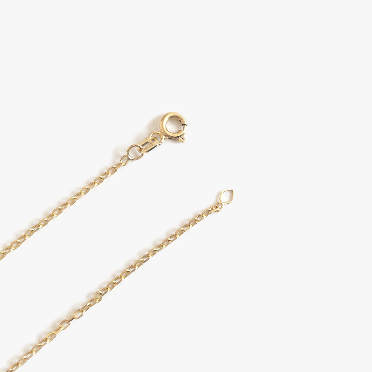 The Minimalist Hardware Necklace in Solid Gold