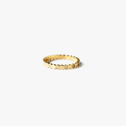 The Honey Pave Ring