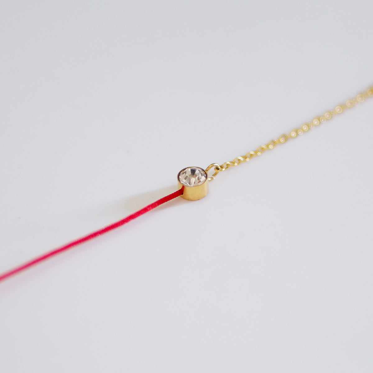The Red Line Duo Bracelet and Anklet