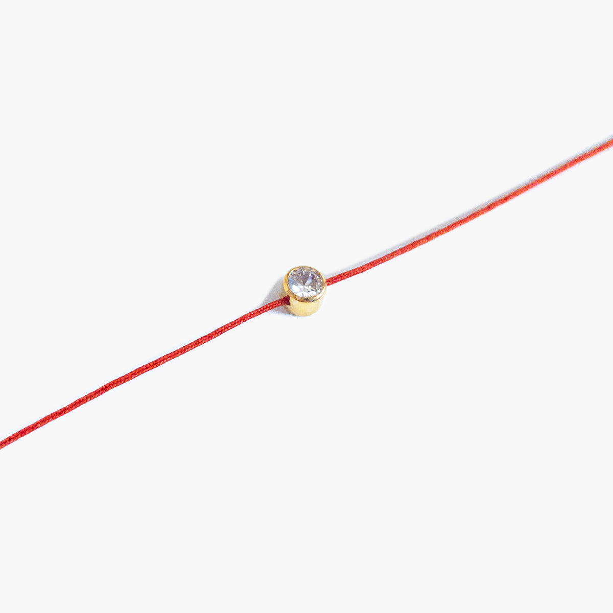 The Red Line Solitaire Bracelet