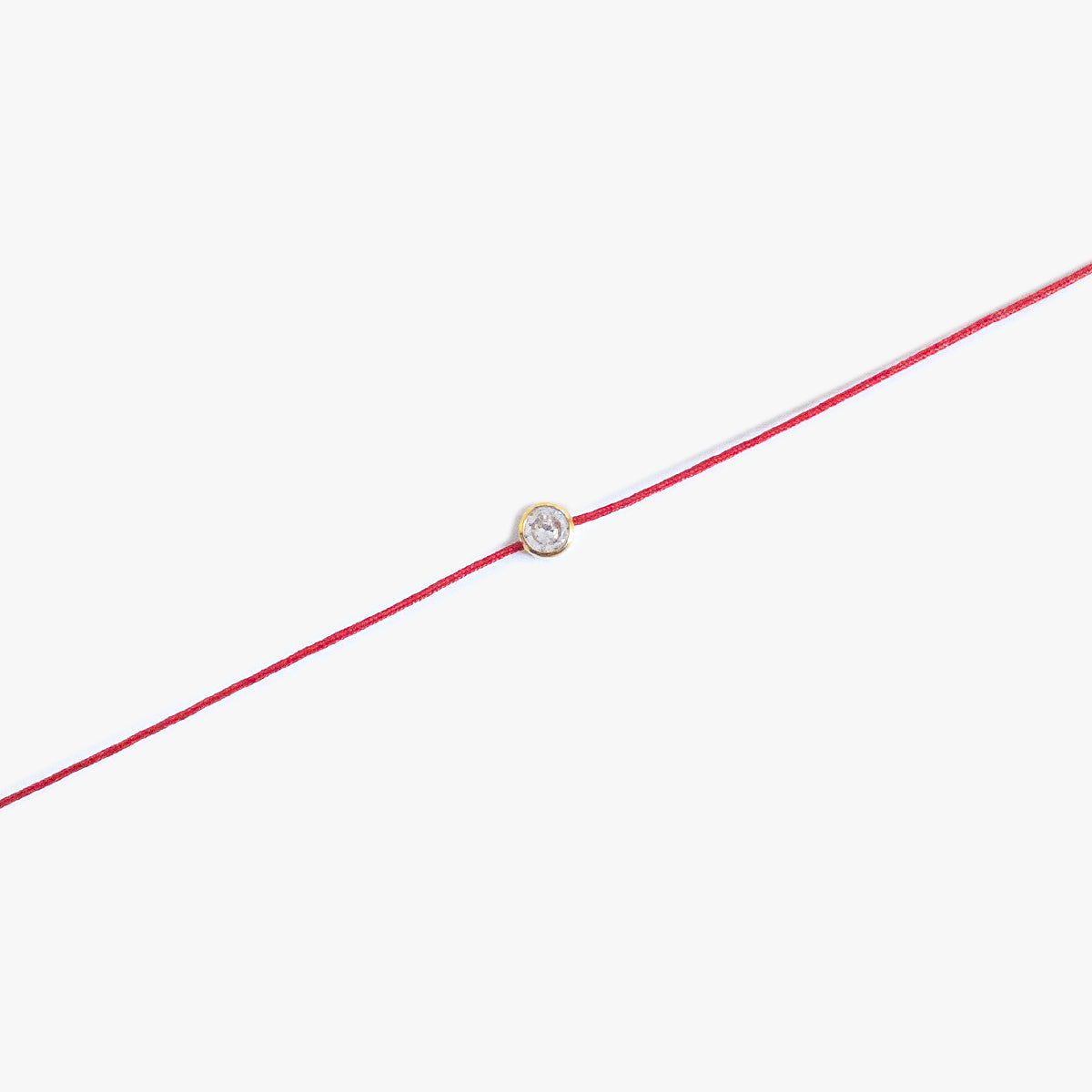 The Red Line Solitaire Bracelet