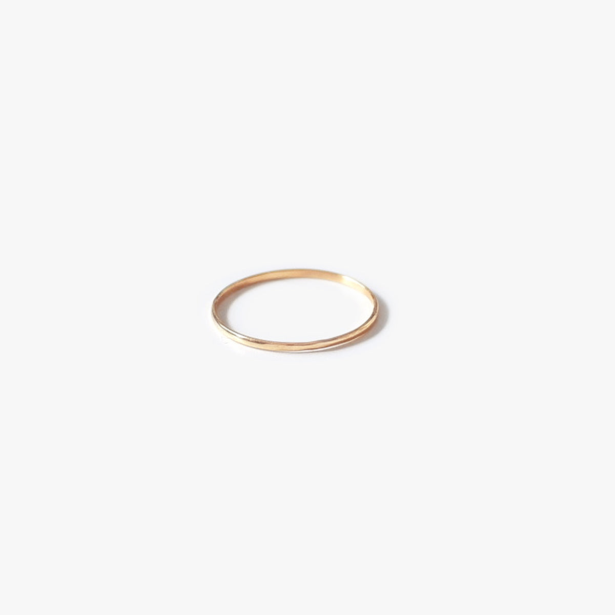 The Barely There Stacker Band in Solid Gold