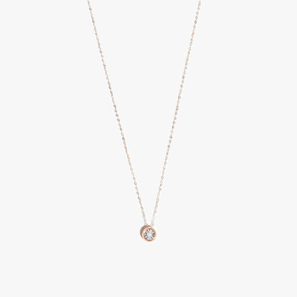 The Classic Diamond Necklace in Solid Gold