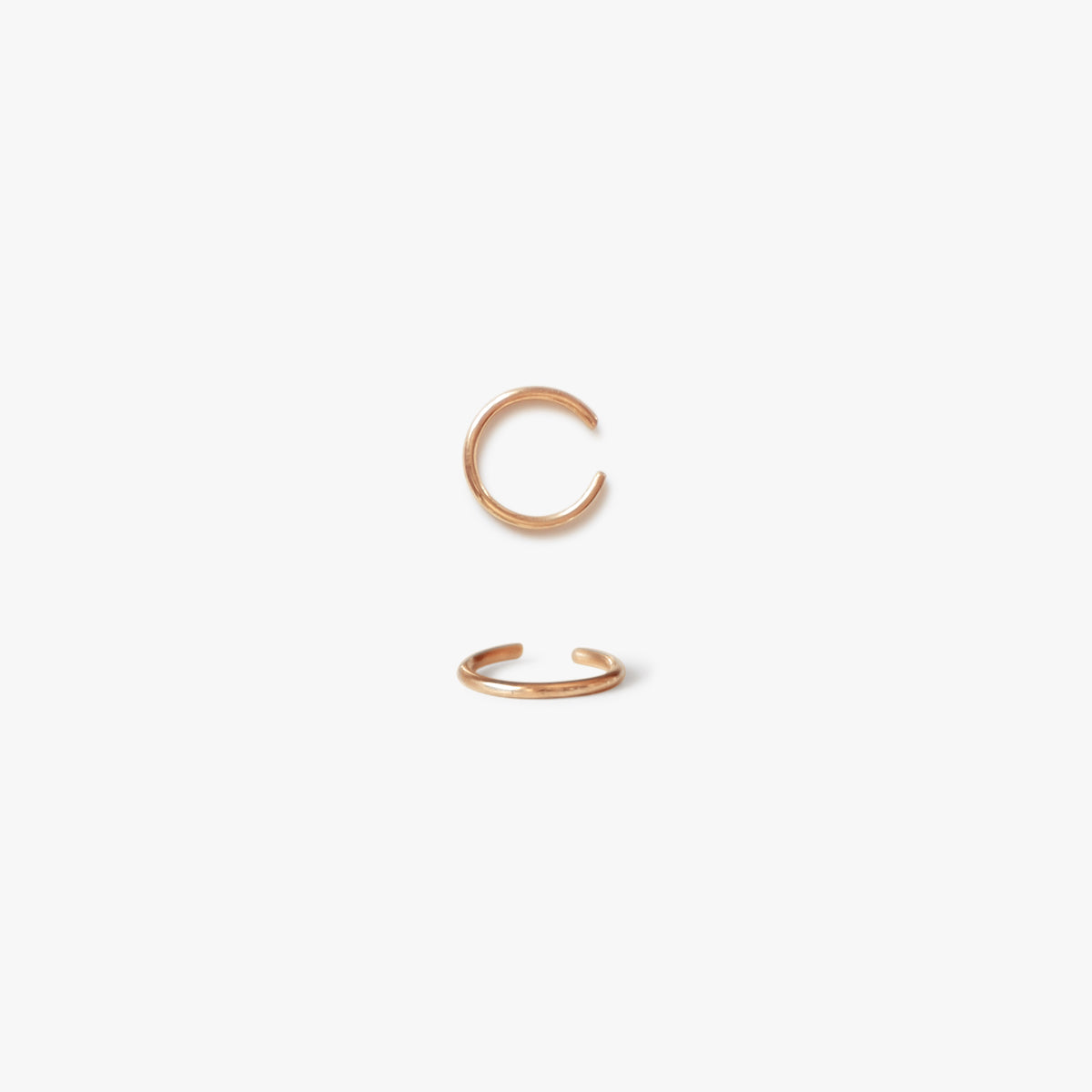The Essential Ear Cuff in Solid Gold