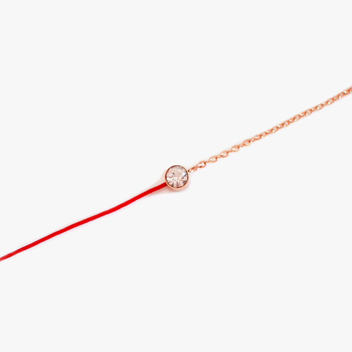 The Red Line Duo Bracelet and Anklet